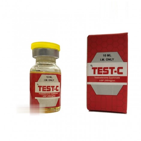 TEST-C INJ 250MG (Testosterone Cyplponate) 1 ML 10 AMPULES 