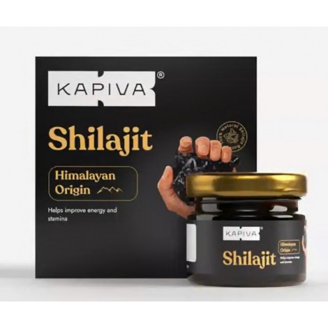 Kapiva Himalayan Shilajit Resin 1 Bottle + 1 Bottle FREE