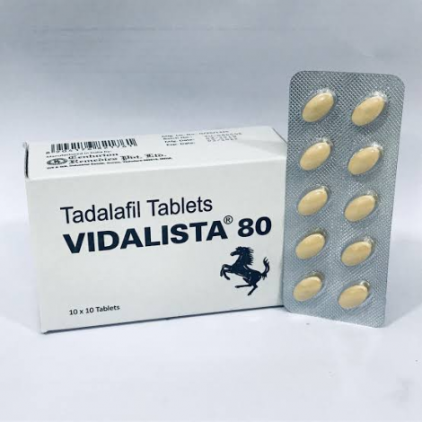 Vidalista Black 80mg (Tadalafil)