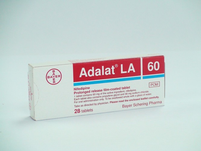 ADALAT NIFEDIPINE Cardiovascular ADALAT NIFEDIPINE Cardiovascular