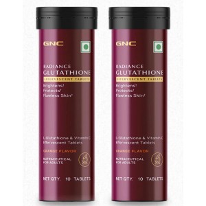 GNC Radiance Glutathione Effervescent 1 Bottle 10 tabs + 1 Bottle FREE